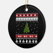 Christmas Tree Ugly Christmas Keramisch Ornament (Links)