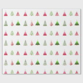 Christmas Tree Wrapping Paper Cadeaupapier (Vlak)