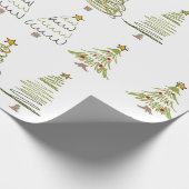 CHRISTMAS TREE WRAPPING PAPER CADEAUPAPIER (Hoek)