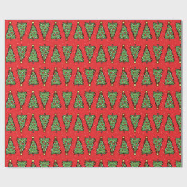 Christmas Tree Wrapping Paper Cadeaupapier