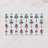 Christmas Trees 2 Visitekaartje (Voorkant)