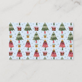 Christmas Trees 2 Visitekaartje