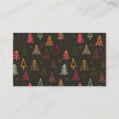 Christmas Trees 4 Visitekaartje (Voorkant)