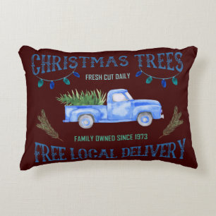 CHRISTMAS TREES ACCENT KUSSEN