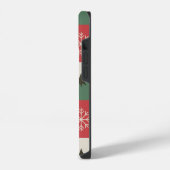 Christmas trees and white snow iPhone hoesje (Linkerkant)