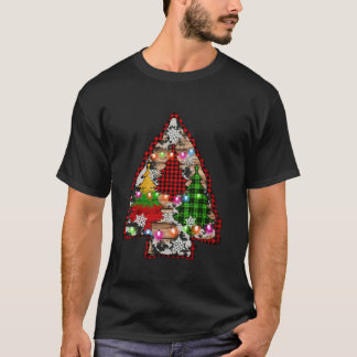 Christmas Trees Arrowhead Xmas Lights Koeienhuid B T-shirt