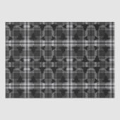 Christmas Trees Black Plaid Tissuepapier (Voorkant)