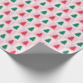 Christmas Trees Cadeaupapier (Hoek)