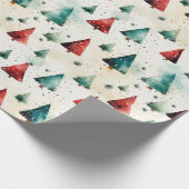 Christmas trees cadeaupapier (Hoek)