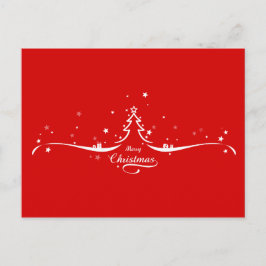 Christmas Trees Feestdagenkaart