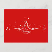 Christmas Trees Feestdagenkaart (Voorkant)