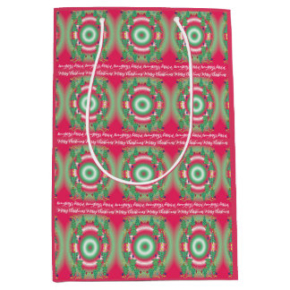 Christmas Trees Gift Bag Medium Cadeauzakje