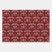 CHRISTMAS TREES INPAKPAPIER VEL (Voorkant 2)