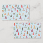 Christmas Trees Visitekaartje (Voorkant / Achterkant)