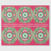 Christmas Trees Wrapping Paper Cadeaupapier (Vlak)