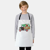 Christmas Truck Schort (Gedragen)