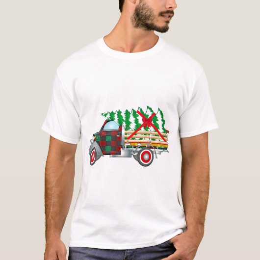 Christmas Truck T-shirt (Voorkant)
