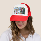 Christmas Trucker Pet (In situ)