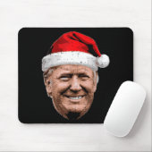 Christmas Trump Face Santa Funny Xmas Meme Men Wom Muismat (Met muis)