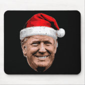 Christmas Trump Face Santa Funny Xmas Meme Men Wom Muismat (Voorkant)
