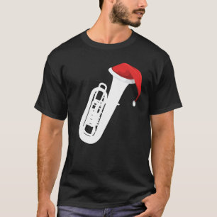 Christmas Tuba Shirt - Santa Tuba voor Bandspeler