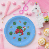 Christmas Turtle Paper Bord (Feest)