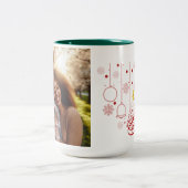 Christmas Tweekleurige Koffiemok (Center)