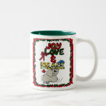 CHRISTMAS TWEEKLEURIGE KOFFIEMOK<br><div class="desc">Elman de olifant draagt enkele van de ware geschenken van het vakantieseizoen - VREUGDE,  LIEFDE,  VREDE!</div>