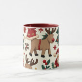 Christmas Two-Tone Mok, 11 oz Mok (Midden)