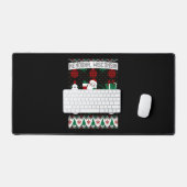 Christmas Ugly Sweater Kenosha Wisconsin Bureaumat (Keyboard & Muis)