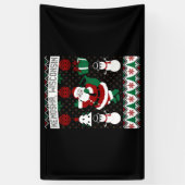 Christmas Ugly Sweater Kenosha Wisconsin Spandoek (Verticaal)
