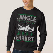 Christmas Ugly Sweater Style Military Gun Owner (Voorkant)