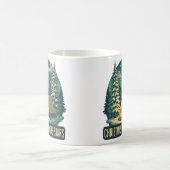 Christmas Under the Stars Camping Scene Koffiemok (Center)