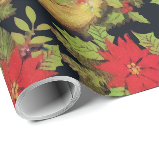 Christmas Unicorn Cadeaupapier (Rol Hoek)