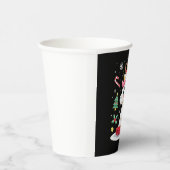 Christmas Unicorn Cute Magical Xmas Toddler Girls Papieren Bekers (Rechts)