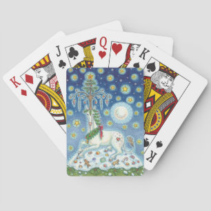 CHRISTMAS UNICORN Deck STANDARD PLAYCARDS Pokerkaarten