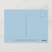 CHRISTMAS UNICORN, MAGIC HORN TREE, FANTASY HORSE BRIEFKAART (Achterkant)