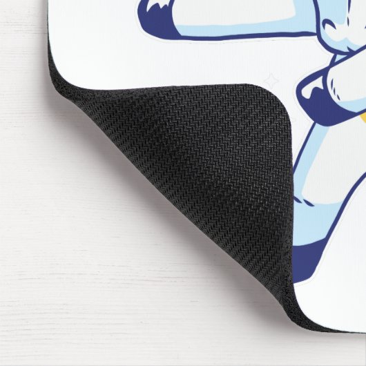 Christmas Unicorn Muismat (Hoek)