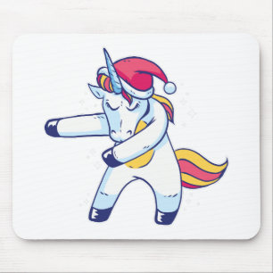 Christmas Unicorn Muismat