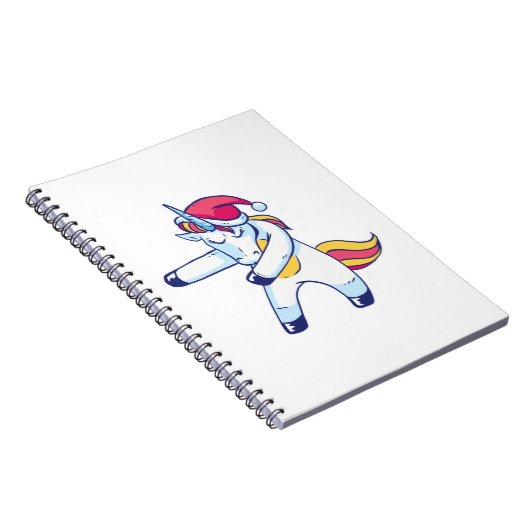 Christmas Unicorn Notitieboek (Rechterzijde)