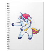 Christmas Unicorn Notitieboek (Voorkant)