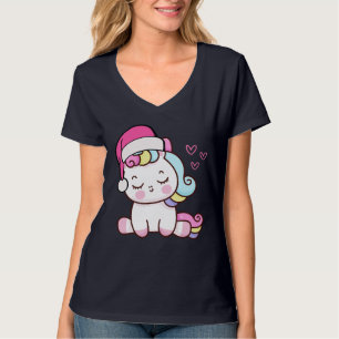 Christmas Unicorn T-shirt