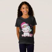 Christmas Unicorn T-shirt (Voorkant volledig)