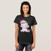 Christmas Unicorn T-shirt (Voorkant volledig)