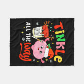 Christmas Urologist Nephrologist T Healthcare Work Fleece Deken (Voorkant (Horizontaal))