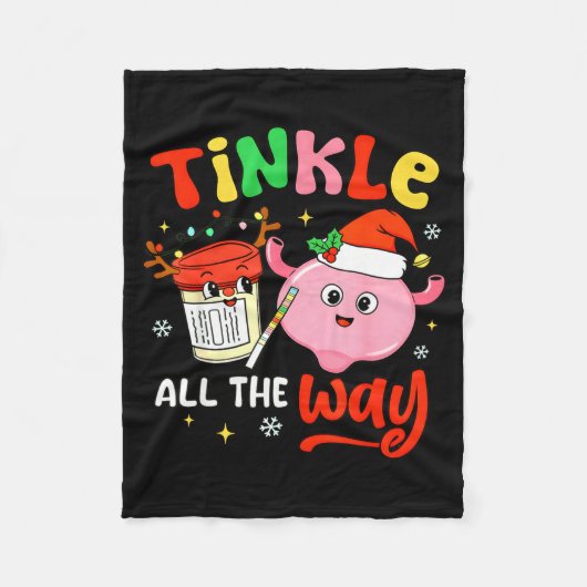 Christmas Urologist Nephrologist T Healthcare Work Fleece Deken (Voorkant)