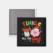 Christmas Urologist Nephrologist T Healthcare Work Magneet (Voorkant / Achterkant)