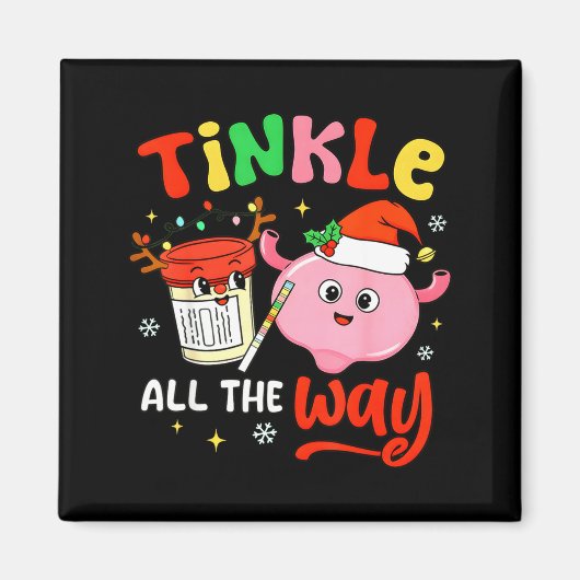 Christmas Urologist Nephrologist T Healthcare Work Magneet (Voorkant)