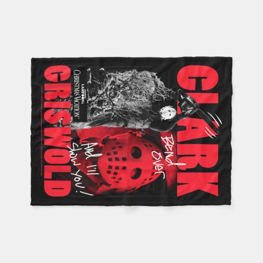 Christmas Vacation Clark Griswold Hockey Mask Holi Fleece Deken (Voorkant (Horizontaal))