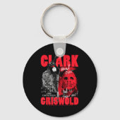 Christmas Vacation Clark Griswold Hockey Mask Holi Sleutelhanger (Voorkant)